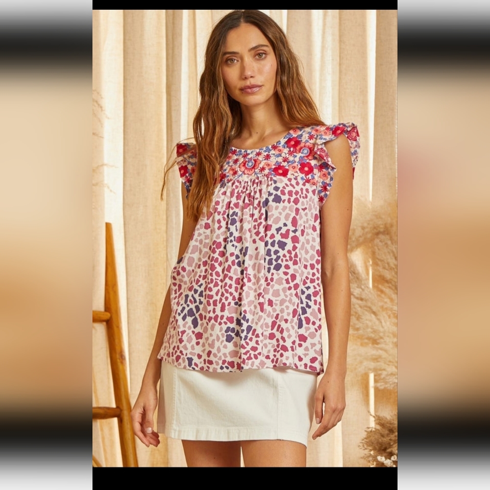 Embroidered Top